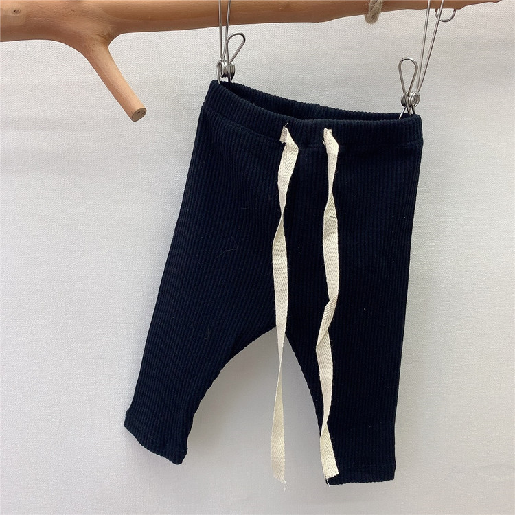 [Privacy New 7778] Niños de algodón sólido primavera y otoño leggings delgados ropa de primavera de niñas un envío gratuito