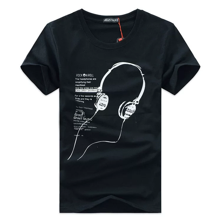 Футболка с коротким рукавом, модная крупного размера, унисекс, цвета S–5XL (2026)