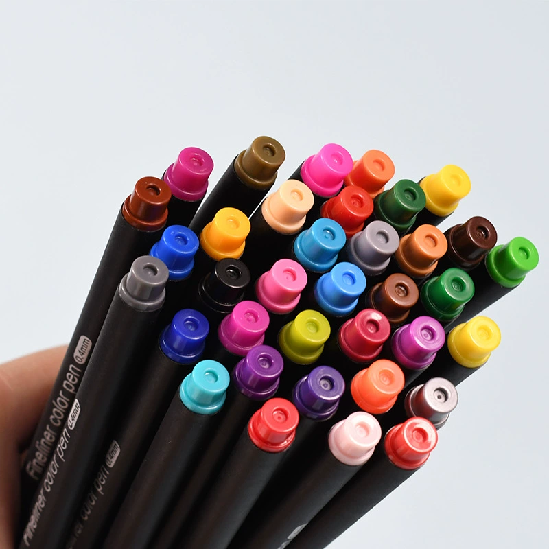 Children's liner for elementary school students, art waterproof set, watercolour, 60 pieces