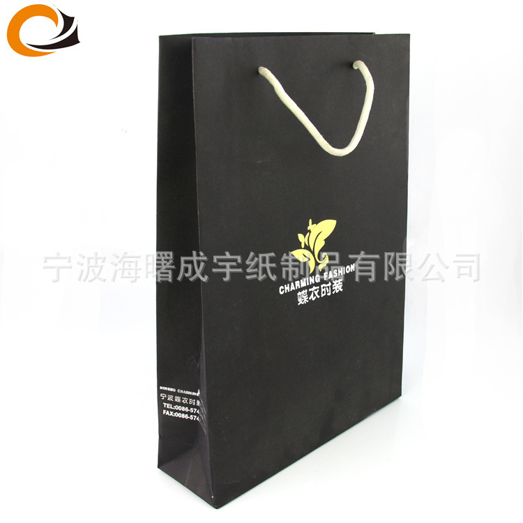 宁波厂家大量制作高档手提开口纸袋 量大价从优 手提纸袋印刷加工