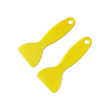 汽车贴膜刮板手机贴膜工具黄色塑料刮刀 墙面修补膏葫芦塑料刮板