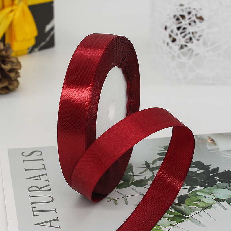 Fábrica al por mayor 1,5 cm cinta de ancho caja de embalaje de dulces cinta decoración de la boda cinta de embalaje de regalo