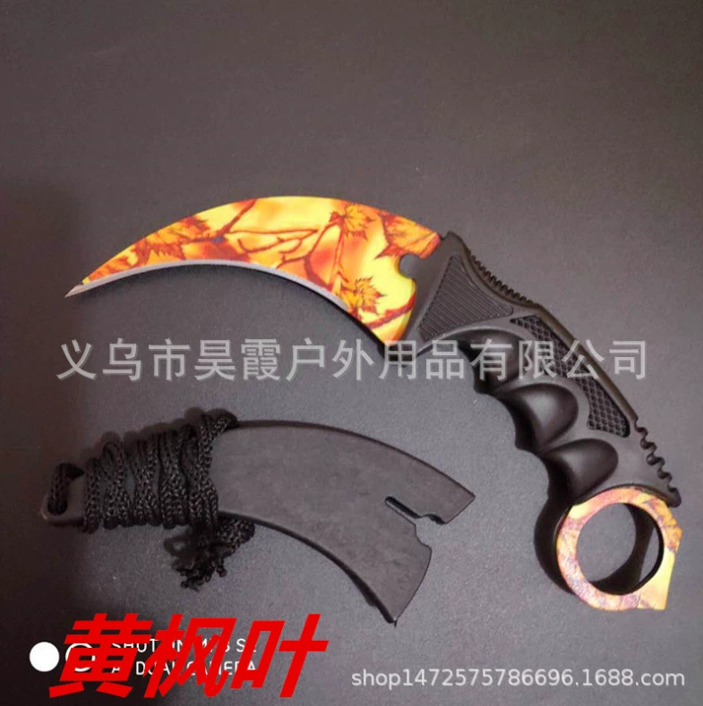 Обходной нож когтя CSGO периферии, наружный твердость, портативный наружный самозащита, коготь орла нож специальный боевой нож необладающий кромкой