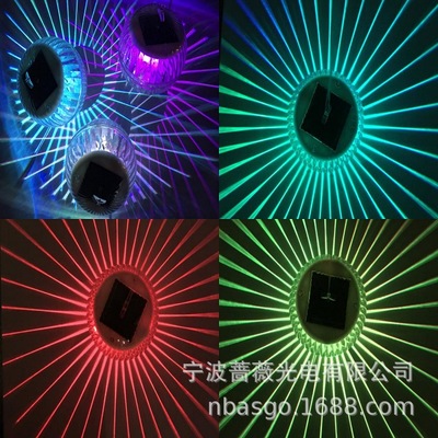 跨境戶外太陽能水漂燈魔幻漂浮球燈庭院裝飾泳池燈景觀變色草坪燈