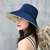 Double-sided sun protection cream, sun hat, Korean style, internet celebrity, UF-protection