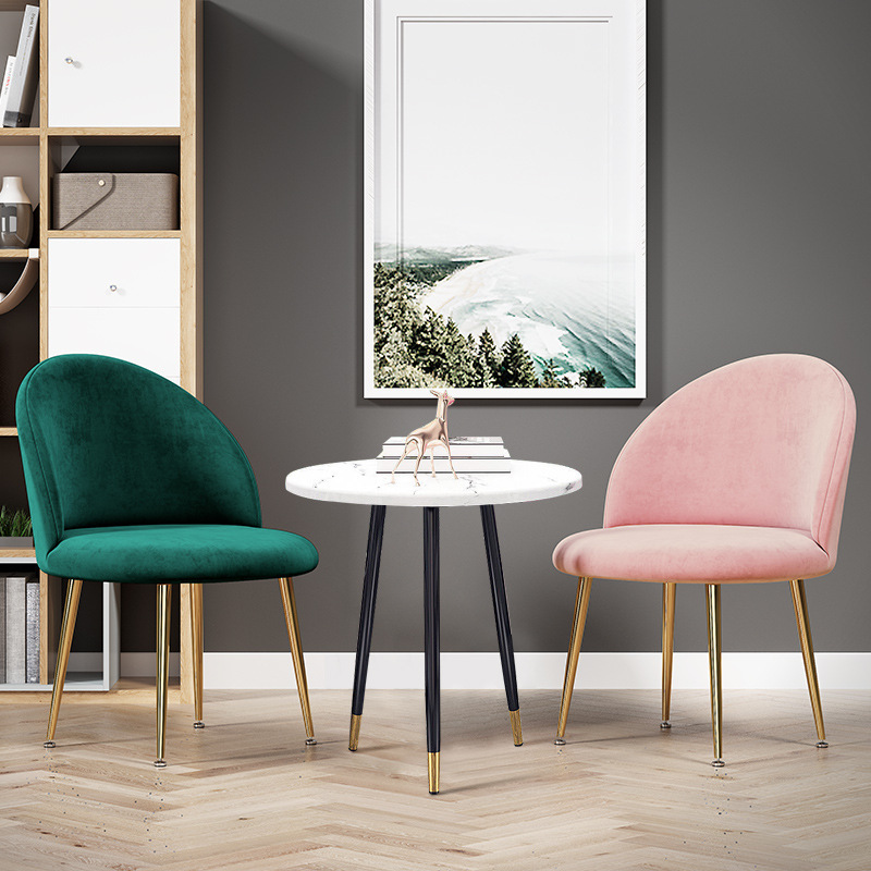 Milk Tea Coffee Shop Reception Business Negotiation Table and Chair Combination Small Apartment Balcony Leisure Bedroom Restaurant Dining Table and Chair