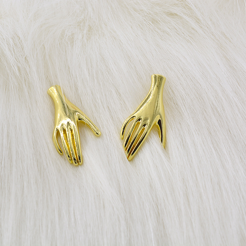 New Fashion Baroque Finger Earrings Brooch Necklace Wholesale display picture 3