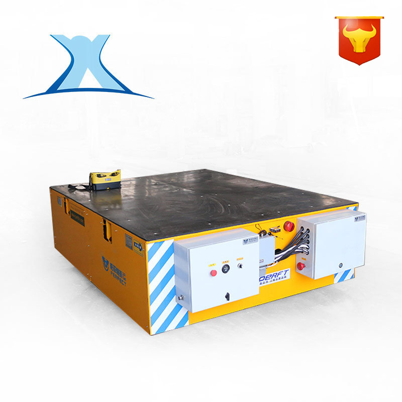 百特智能电动液压搬运车报价升降平台车无轨电动平车自动保护轨道