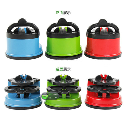 Home Kitchen Steel Sharpening Stone Magnetic Knife Sharpener Adhesive Knife Sharpener with suction cup positioner