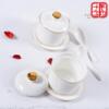 customized ceramics Stew With cover household hotel Simplicity Phnom Penh Watertight Stew Single Bone trumpet