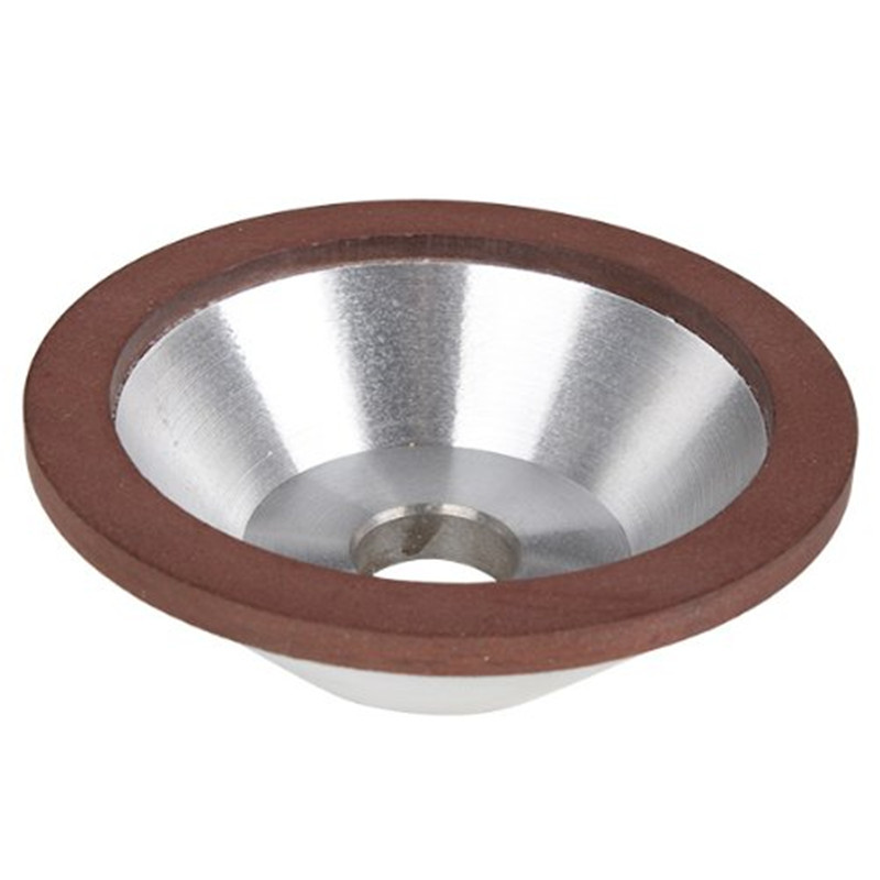 金刚石树脂碗形砂轮100/125/150磨合金钨钢刀钻头磨刀机砂轮