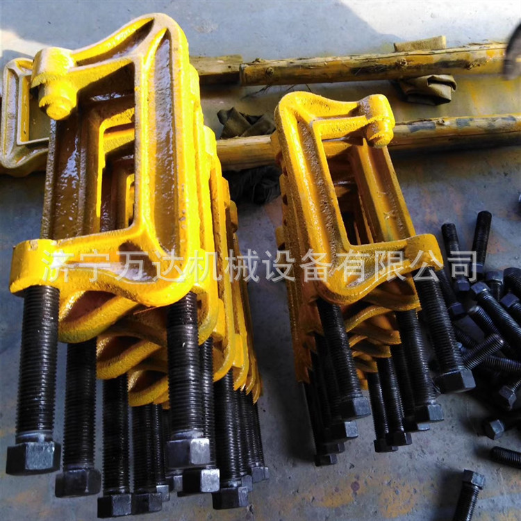 厂家供应P60重轨钢轨急救器 急救夹紧装置钢轨接头钢轨铁路断轨急