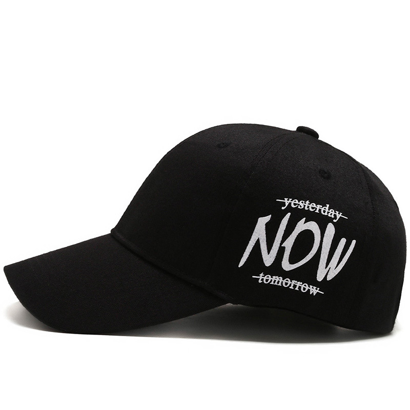 Čiapky Fmal Summr Korán Móda Značka Duck Tongu Čiapky Mal Neformálna tlač TERAZ Čiapka proti slnku Coupl ins Štýlová šiltovka_voghion.com