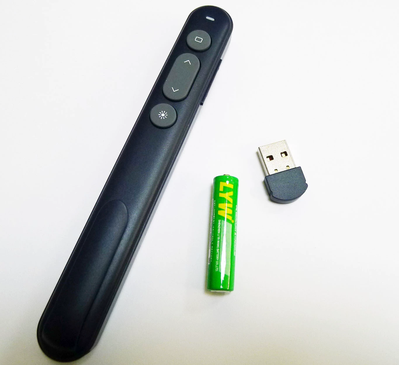 Беспроводной пульт для перелистывания страниц презентаций, указка для офиса и обучения, интегрированная лазерная указка для презентаций