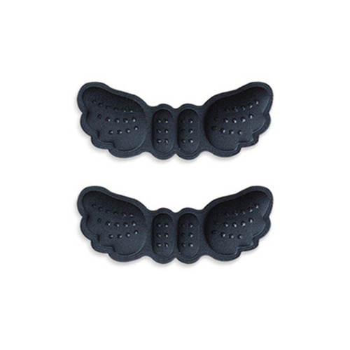 Invisible angel butterfly sponge 4D heel sticker thickened anti-wear heel sticker high heels men and women anti-slip insoles