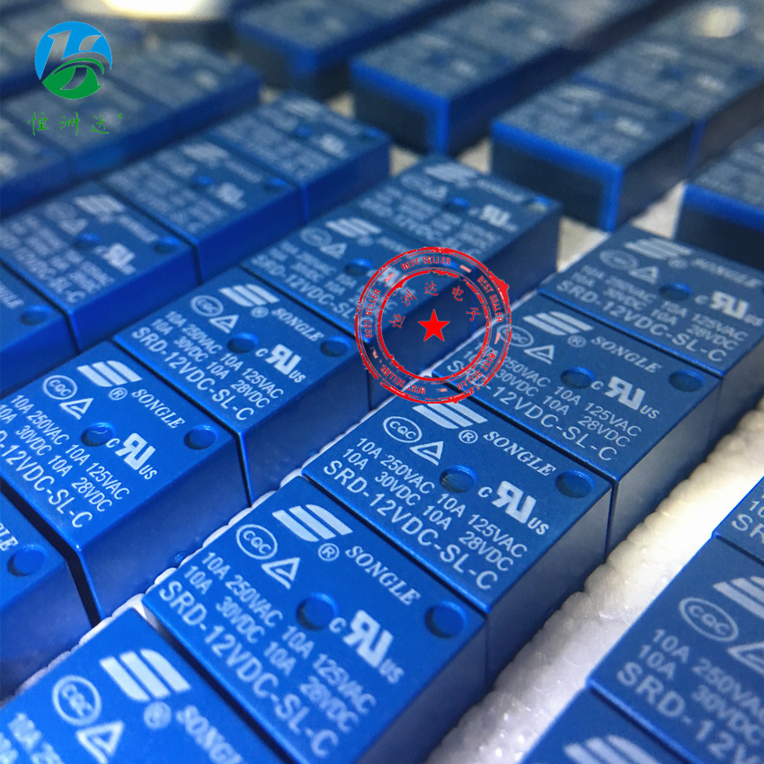 SRD-12VDC-SL-C继电器5脚12V10A