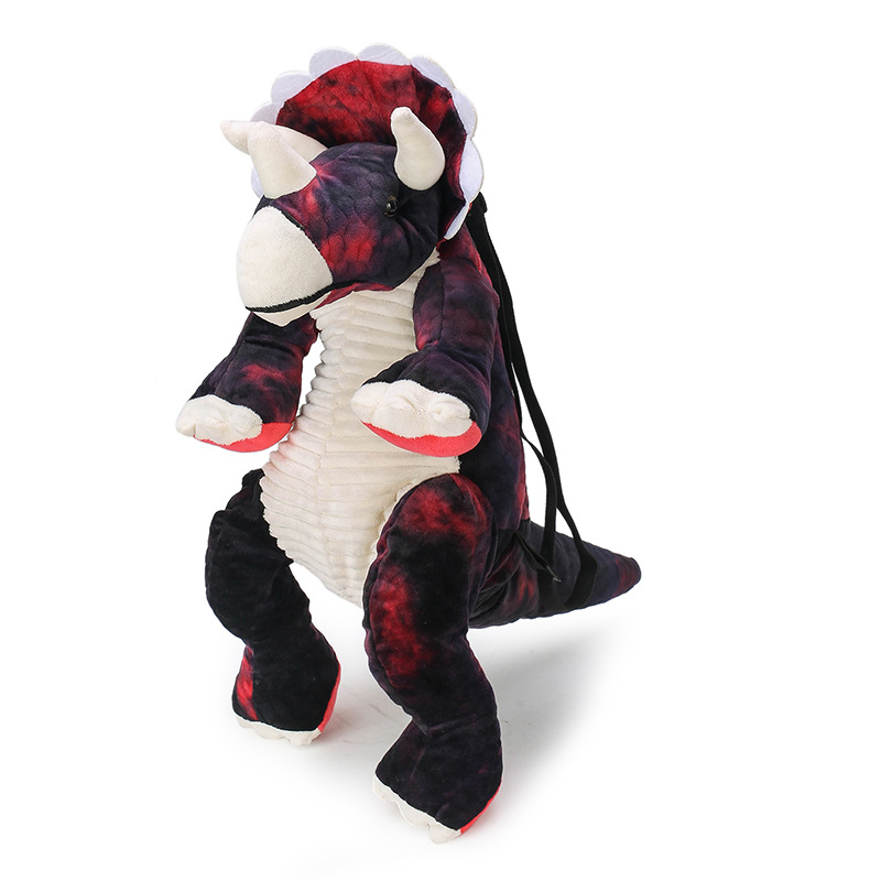 2020 nuevo estilo coreano ins bolso de los niños Super lindo dinosaurio mejorado felpa ligero fabricante
