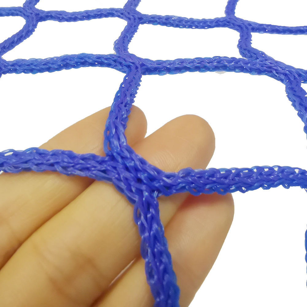 高尔夫球场围网 丙纶蓝色无结网 滑雪场安全防护网 尼龙小孔网