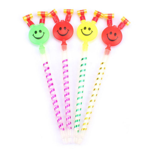 Kindergarten prize large-size blowing dragon whistle telescopic whistle blow-and-roll horn children's toy street stall hot-selling goods