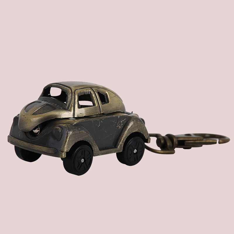 Small hanging buckle classic car pocket watch manufacturers wholesale bronze car pocket watch 7054