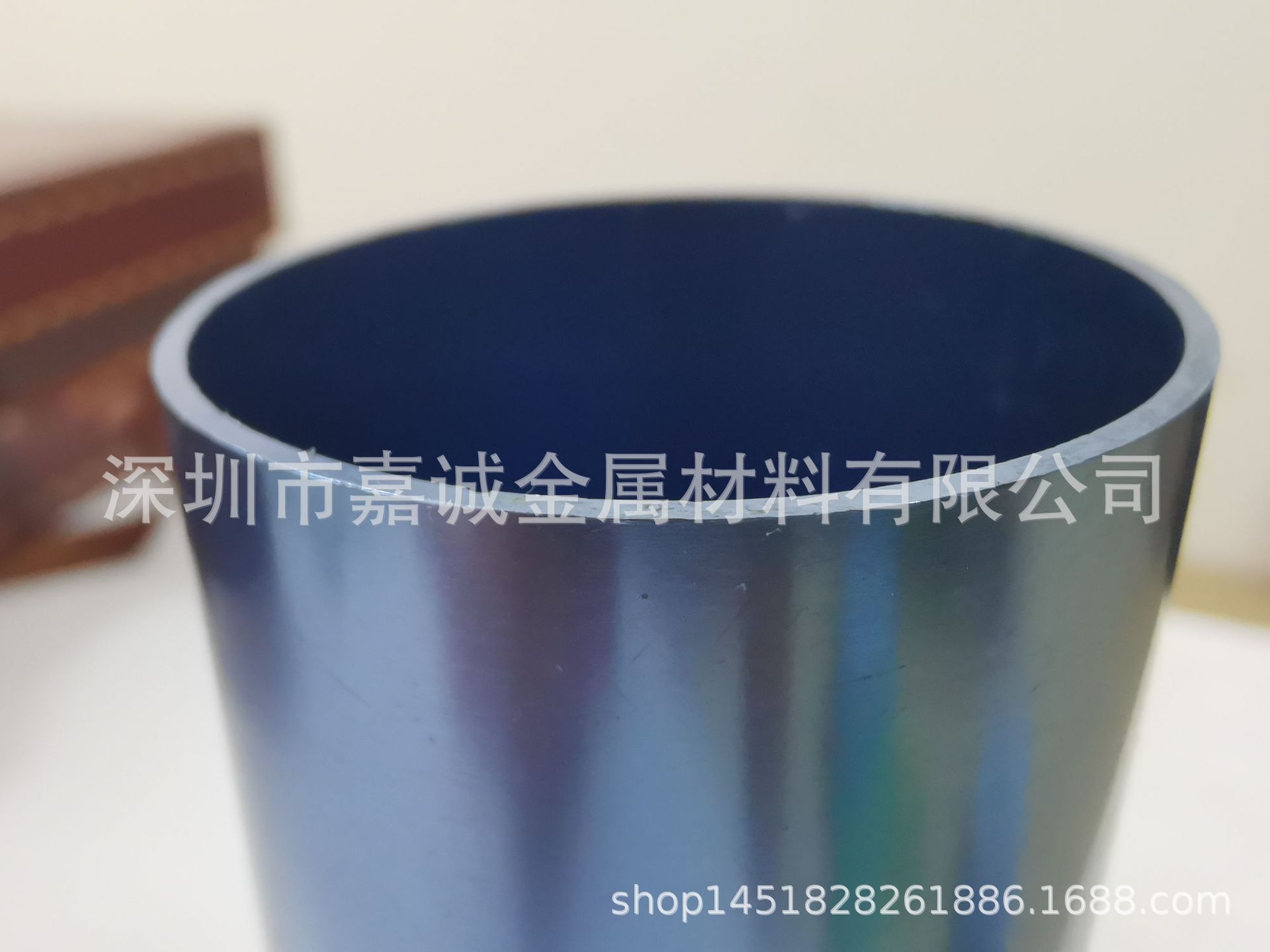 6061铝管 合金铝管 直径90mmX6mm 无缝铝管 圆铝管 空心铝管