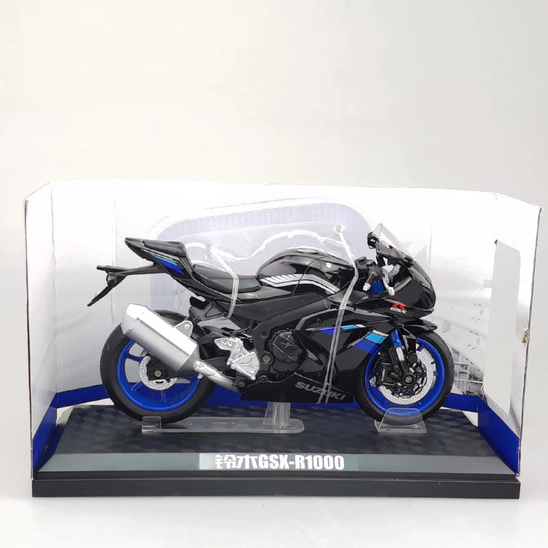Caibo 1/12 Suzuki GSX-R1000 сплав мотоцикл модель имитация гоночная база 88489 коробка