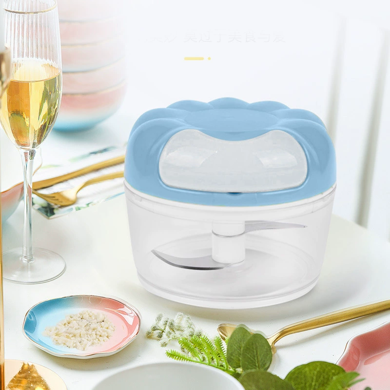 Новый мини бытовой рубленый чеснок маленький имбирь рубленый чеснок перец ручная резка и нажатие чеснока дробилка