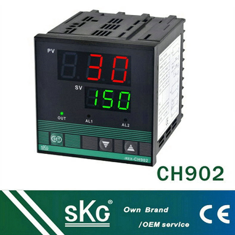 SKG    CH902 skg温度控制 模拟温度表 k型热电偶温控器