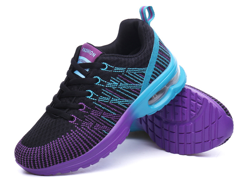 Women's Casual Color Block Round Toe Sports Shoes display picture 9