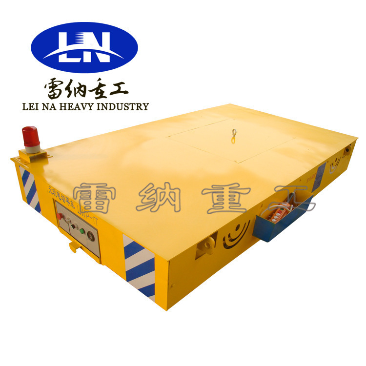 工业无轨蓄电池电动平板车平台物料运输车 过跨电动平车转运车