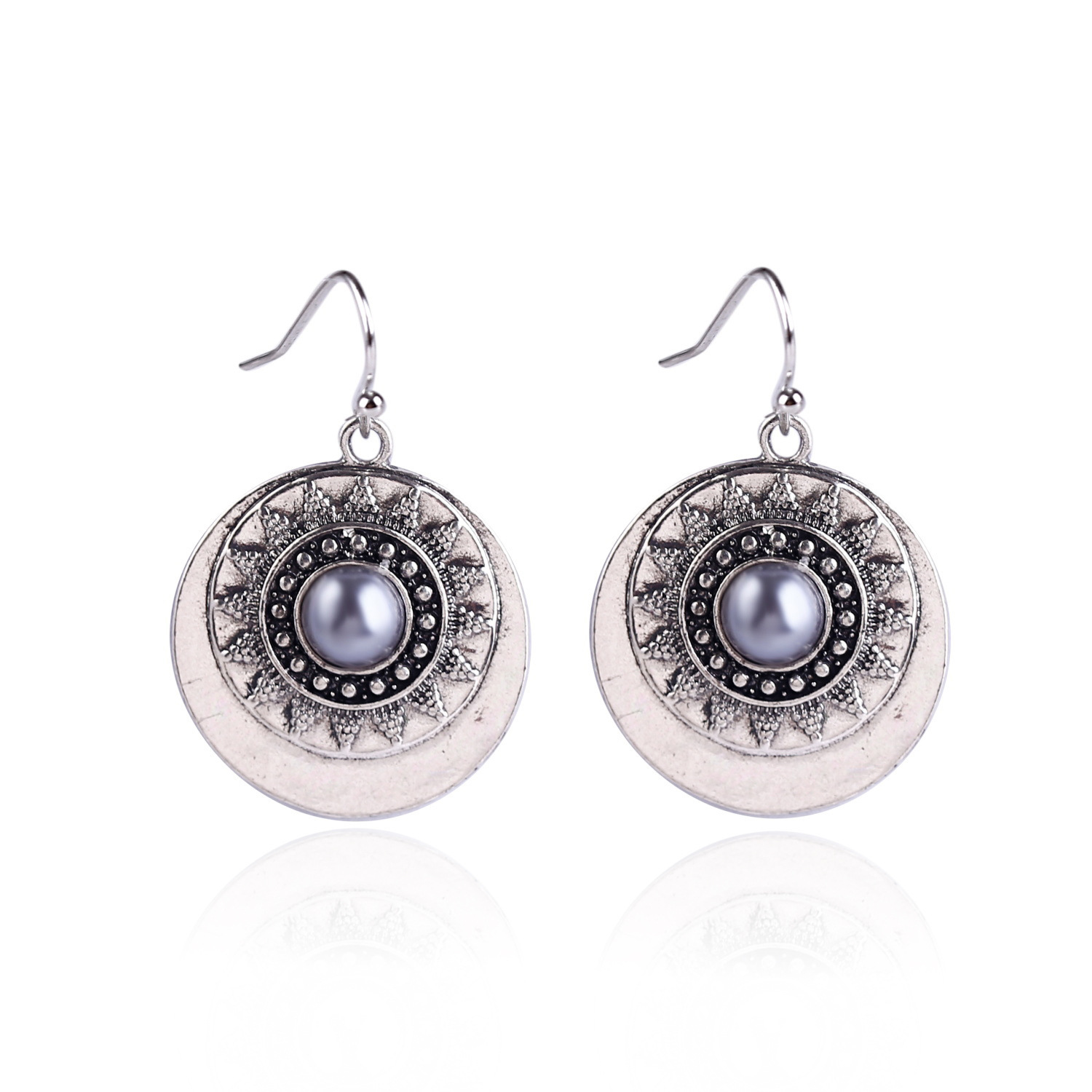 Nihaojewelry Creative Geometric Fashion Exaggerated Earrings Wholesale display picture 51
