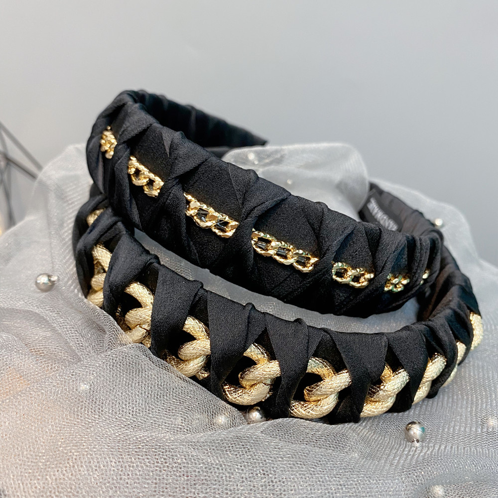 Diadema De Banda Ancha Anudada Con Estampado De Leopardo display picture 3