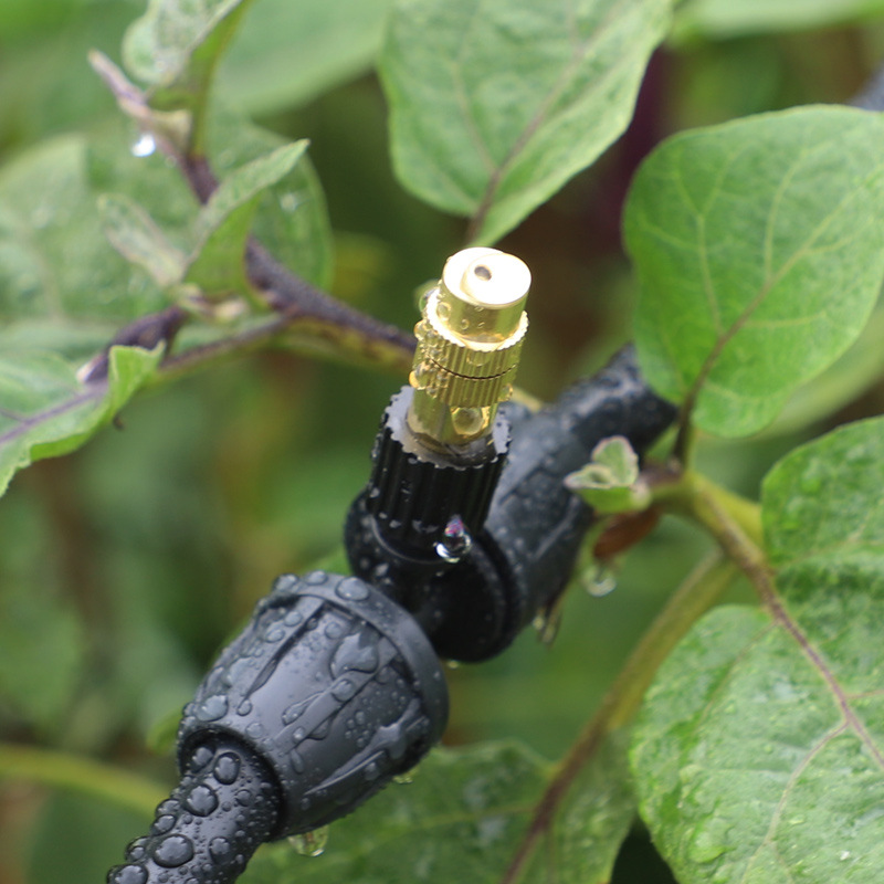 Set de pulverización de boquilla de atomización pulverización automática riego de flores de la villa equipos de pulverización sistema de riego enfriamiento no incluido impuestos