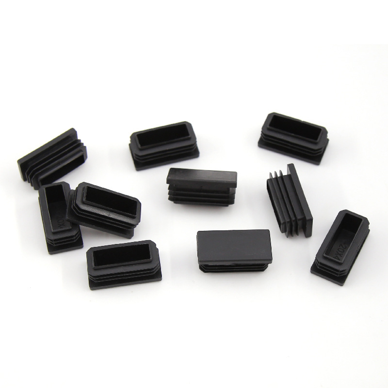 20*40空心铁管封头不锈钢管内塞塑料管堵头桌椅脚垫方管货架塞X20