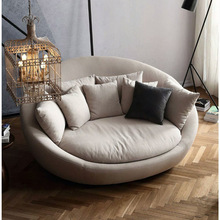 北欧风格现代简约布艺沙发客厅轻奢家具懒人沙发创意布艺沙发