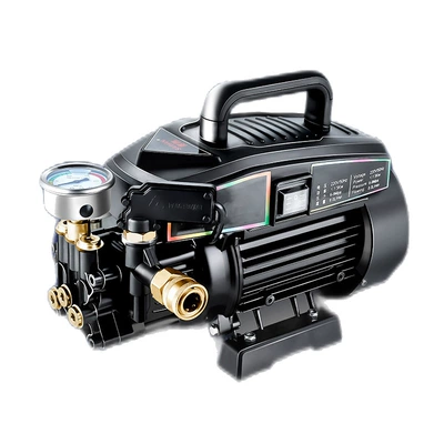 Oujie H9 High-Pressure Car Washing Machine Household 220V Car Washing Artifact Portable Cleaning Machine High-Power Car Wash Pump (Portable car washer) - bare-metal