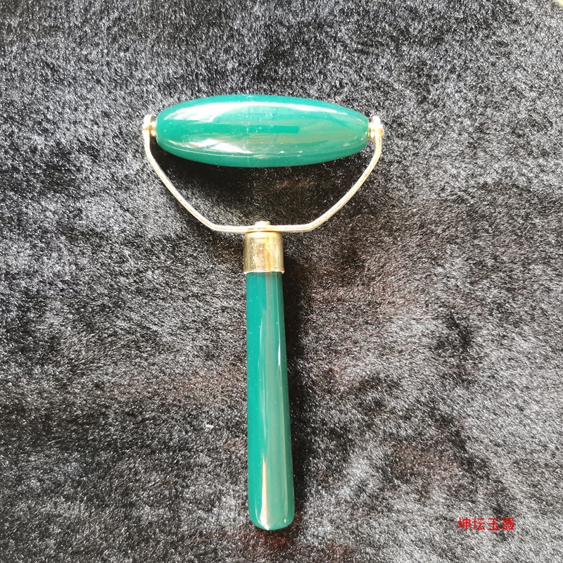 Agate double -head massage manual single -head massage stick double -head roller -type