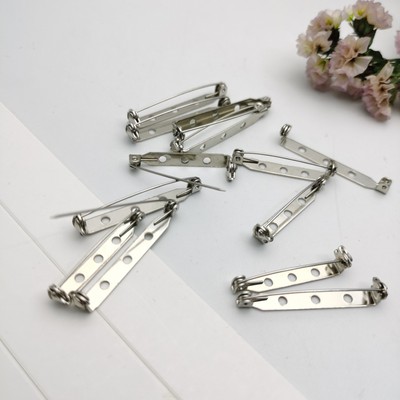 3.2 ㎝ 3.8 Safety pin DIY Jewelry parts Material Science Flower Sternum Insurance Brooch children Pin insertion
