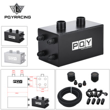 汽车改装 铝机油壶透气机油壶套件 4接头 2空滤槽英特格拉EK