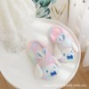 Girls' heart cartoon cute soft, soft, autumn and winter warm slippers plush non -slip home floor dragging ins dormitory drag