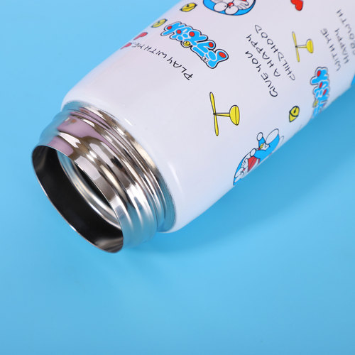 Stainless steel pop-up lid thermos cup, double-layer vacuum car gift cup wholesale, creative cute water cup wholesale
