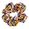 Brand fresh universal ponytail, hair accessory, floral print, wholesale