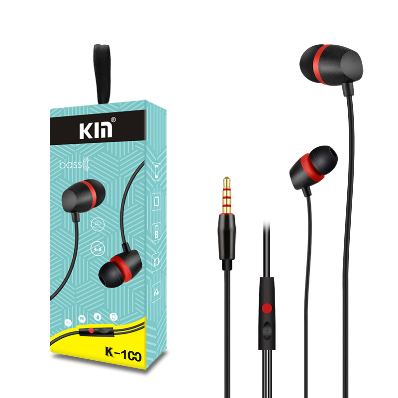 Mobile phone headset in-ear stereo subwo...