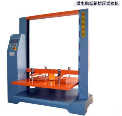 Машина испытания обжатия коробки машины испытания обжатия коробки Вьетнама экспорта рифленая