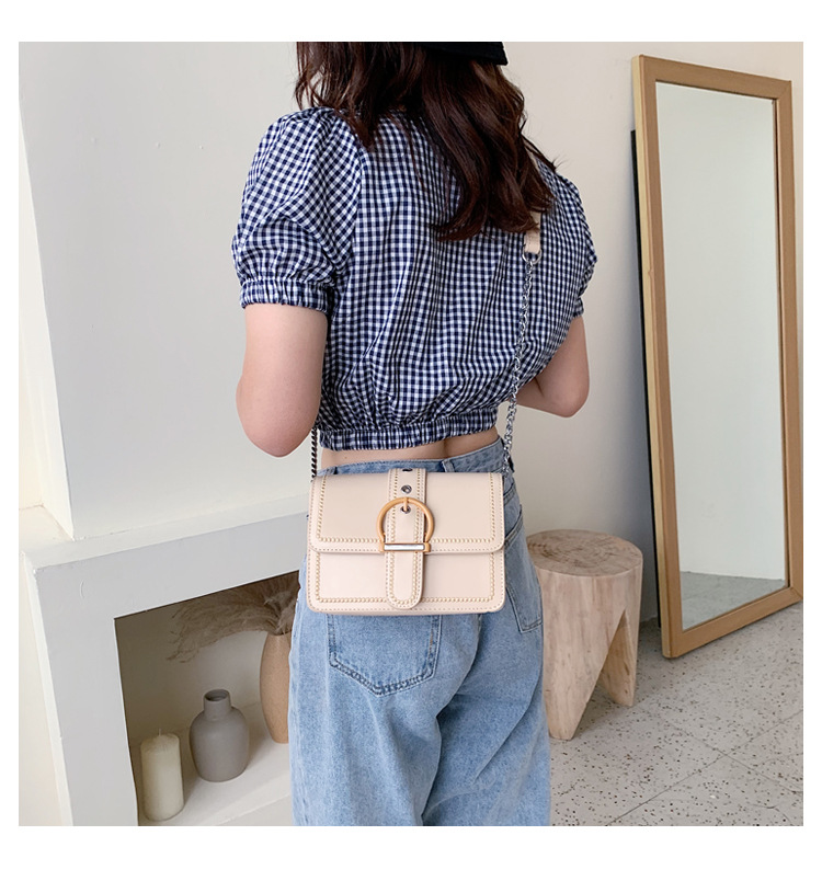 New Korean Fashion Chain Trend Wild Shoulder Messenger Small Square Bag display picture 31