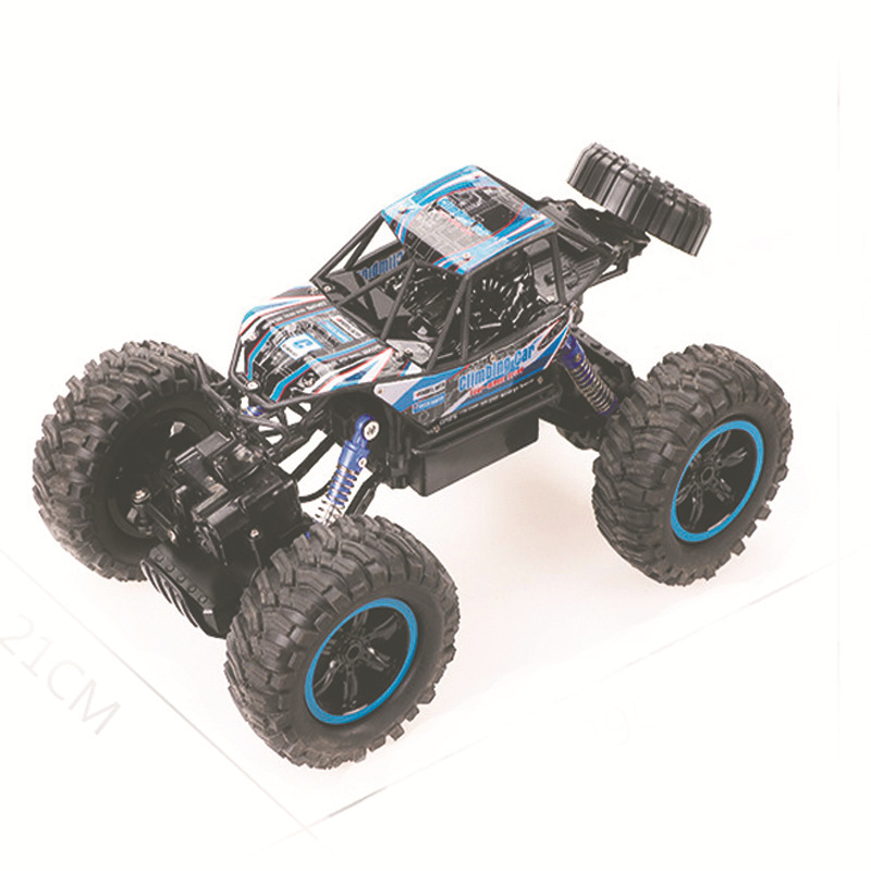 Meizhi 2838 Bigfoot 1:14 four-wheel drive off-road climbing car drift remote control car wireless charging tipper toy car