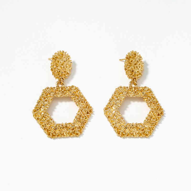 Boucles D&#39;oreilles Simples De Mode display picture 1