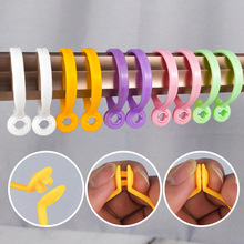 窗帘挂环静音开口吊环窗帘钩子吊环窗帘拉环c型塑料吊环现货批发