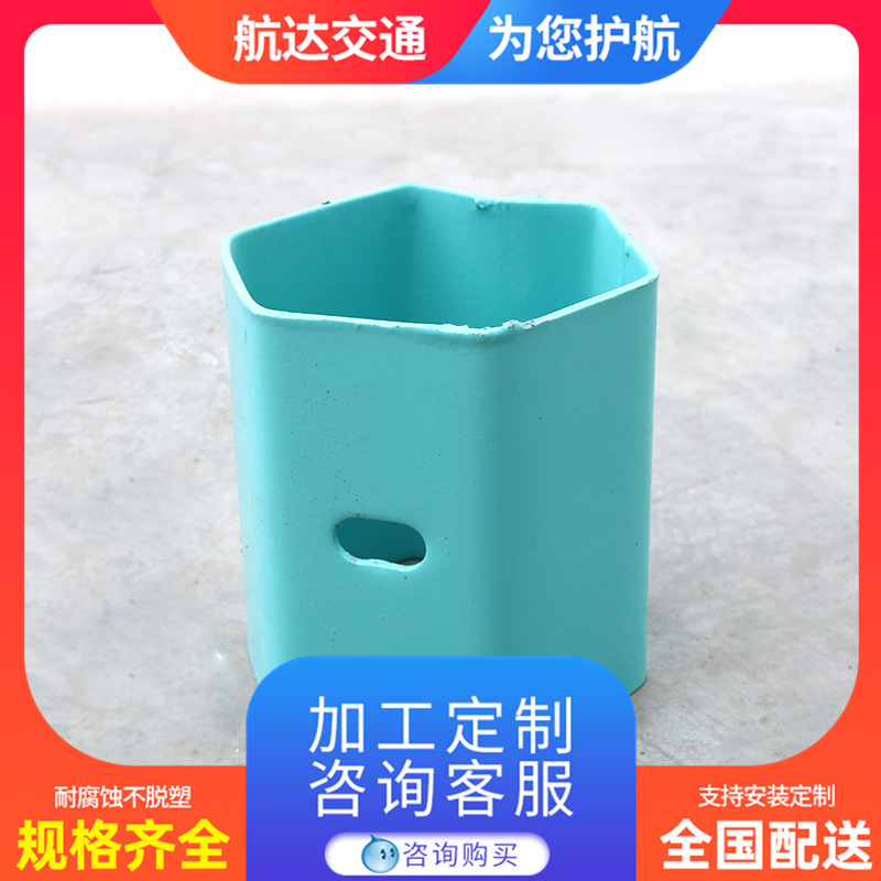 波形护栏配件 高速公路护栏板配件防阻块 公路护栏防阻块