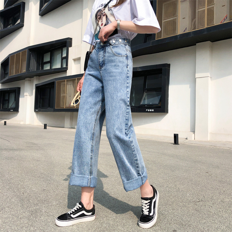 Pantalon léger femme en coton - Ref 3430255 Image 1